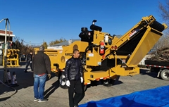 2019年，長春市伊通河設(shè)施維護(hù)處采購一臺(tái)Rayco大型粉碎機(jī)1754.